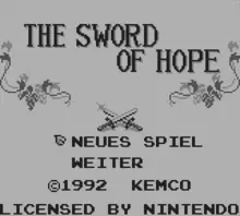 Image n° 4 - screenshots  : Sword of Hope, The